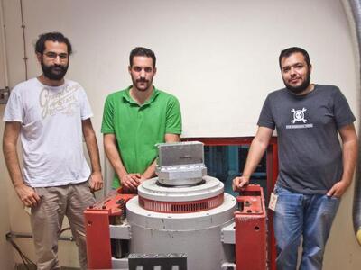 Ο αρχιμηχανικός του UPSat Ανδρέας Αμπατζ...