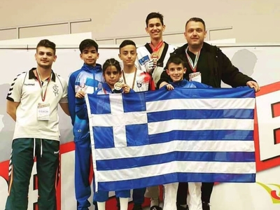 Χρυσά μετάλλια για Σ. Μιχόπουλο και Λ. Λ...