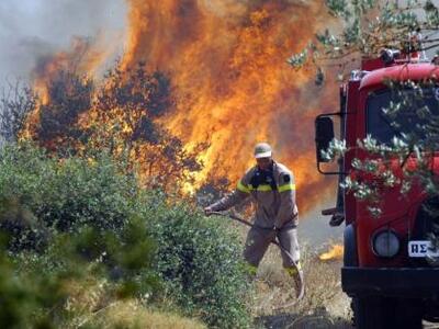Κρήτη: Φωτιά στην Κίσαμο - Υπό έλεγχο οι...