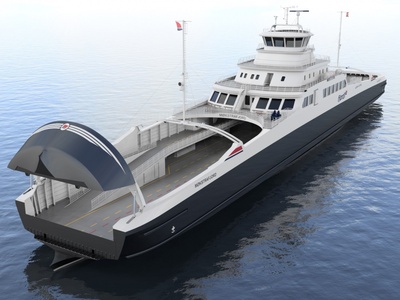 Το πρώτο ηλεκτρικό ferry boat στην Ελλάδ...