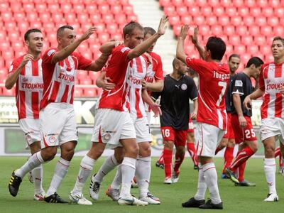 Ο Ολυμπιακός 2-0 την Κέρκυρα