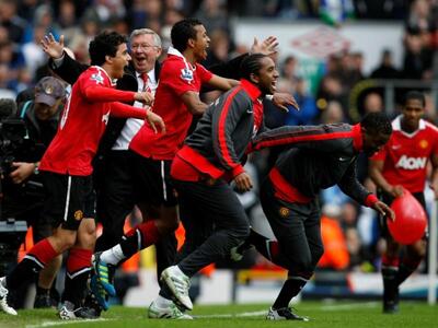 Τρελά πανηγύρια στο Μάντσεστερ!