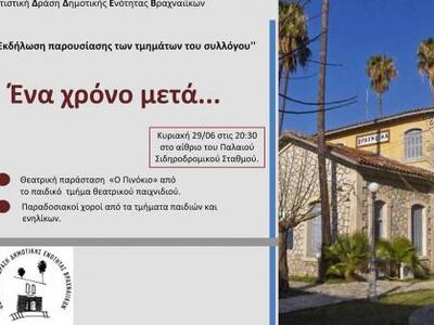 Πάτρα:Θεατρική παράσταση και χοροί για τ...