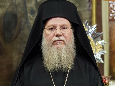 Ο εκλιπών ιεράρχης Ιερόθεος Ζαχαρής.