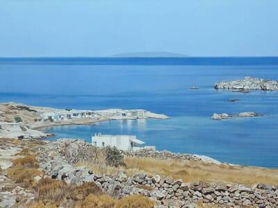 Τοπίο 12 (λεπτομέρεια έργου), 2021, λάδι...