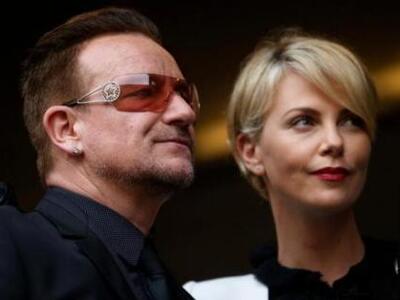 O Bono και η Charlize Theron δεν ξέχασαν...