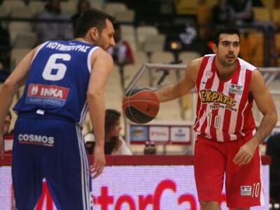 Άνετη νίκη του Ολυμπιακού απέναντι στο Ρέθυμνο