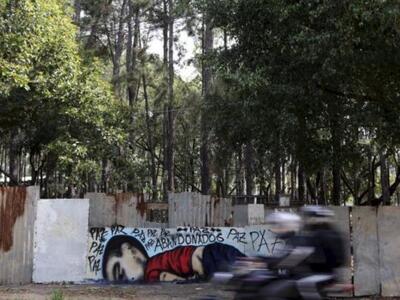 Ο μικρός Αϊλάν έγινε γκραφιτι στην Βραζιλία