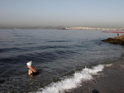 παραλία Μπάτης του Παλαιού Φαλήρου την Δ...