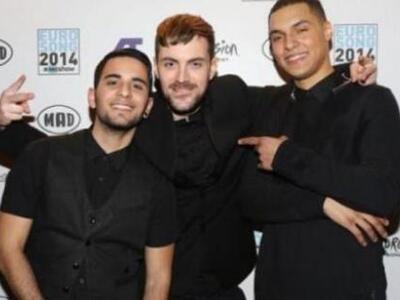 Eurovision 2014: Το φιλί του Νικόλα Ραπτ...