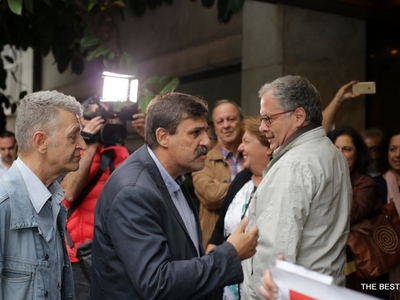 Οι συνδικαλιστές του Νοσοκομείου "Ά...