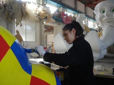 Έντονα χρώματα για τον Βασιλιά Καρνάβαλο