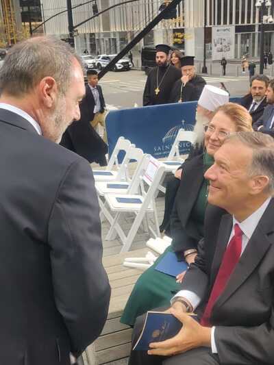 ΔΕΙΤΕ ΦΩΤΟ από την επίσκεψη του Αχαιού Υφυπουργού Εξωτερικών Ανδρέα Κατσανιώτη, στη Νέα Υόρκη