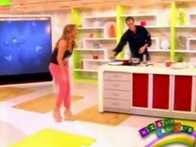Κάηκε με τηγάνι η Ναταλία Γερμανού κατά ...