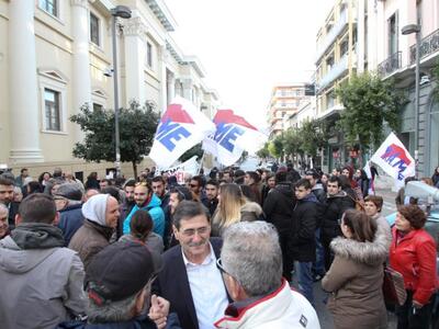 Πάτρα: Στάση εργασίας στο Δήμο την Πέμπτ...
