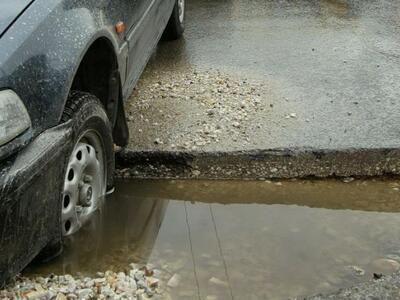 Πάτρα: Σε κακή κατάσταση ο δρόμος σε Ρίο...