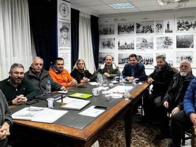 Συνάντηση του Πέτρου Ψωμά με το Διοικητι...