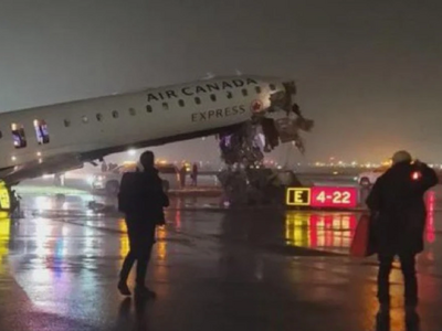 Νέα Υόρκη: Αεροσκάφος συγκρούστηκε με πυ...