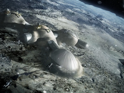 Lunar Habitation / Foster + Partners