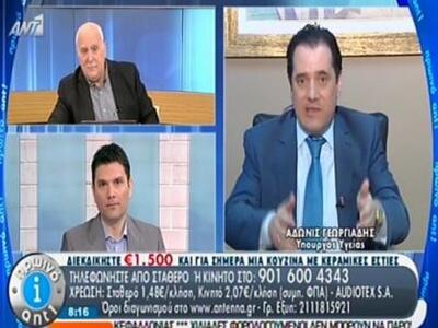 Αδωνις: Φάουλ η ανακοίνωση του ΠΑΣΟΚ για το 5ευρω