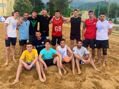 Πρώτη προπόνηση beach handball για την Α...