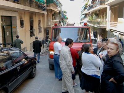 Έσβησε η φωτιά στο διαμέρισμα της οδού Κ...