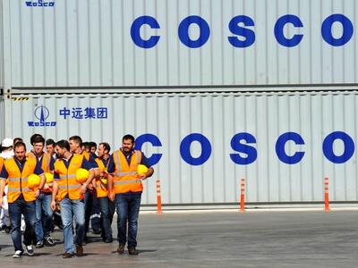 Η κινεζική Cosco μετά το λιμάνι του Πειρ...