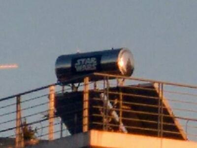 Από το...Star Wars σε ταράτσα της Πάτρας...