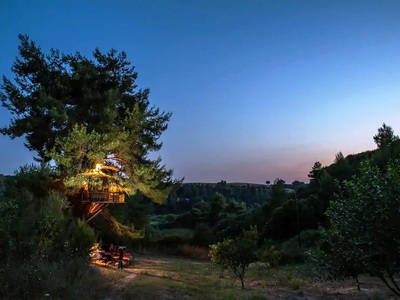 Ένα ονειρεμένο δεντρόσπιτο στην Αμαλιάδα...