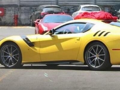 Η νέα Ferrari F12 GTO πιάστηκε χωρίς καμουφλάζ