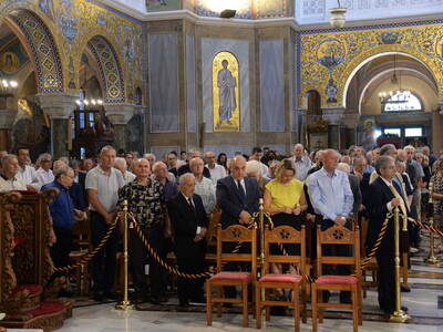 Λαμπρός ο εορτασμός της 60ής επετείου επανακομιδής της κάρας του αγίου Ανδρέου- ΦΩΤΟ