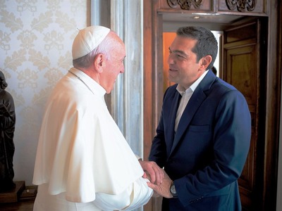 Με τον Πάπα Φραγκίσκο συναντήθηκε ο Αλέξης Τσίπρας