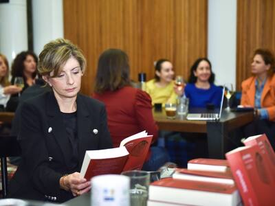 Η Αντιδήμαρχος Πατρέων Βίβιαν Σαμούρη στ...