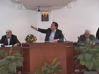 Ένταση ανάμεσα σε Τσίπρα, ΜΜΕ και αγρότες - ΒΙΝΤΕΟ