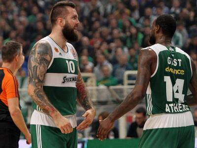 Ευρωλίγκα: Τρίτη σερί νίκη του Παναθηναϊ...