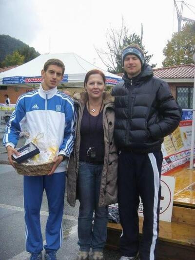 Με τον Παναγιώτη Μουζάκη και τον Αλεξάντ...