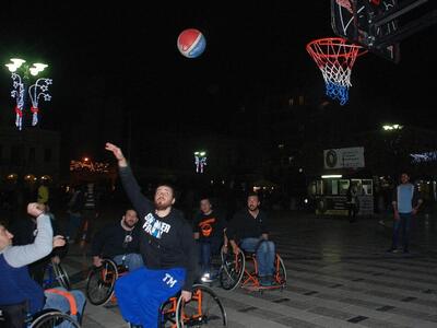 Πάτρα: Άτομα με Αναπηρία έπαιξαν μπάσκετ...