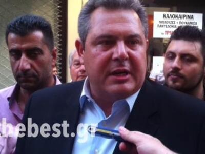 Στην Πάτρα ο Πάνος Καμμένος: Δημοψήφισμα...