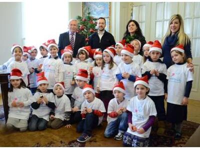 Τα Μοραΐτικα κάλαντα έψαλαν σήμερα στο Δ...