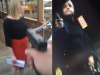 Η στιγμή του διπλού φονικού στη Βιρτζίνι...