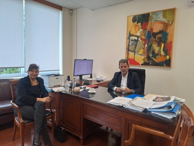 Συνάντηση του Αντιπρύτανη του Πανεπιστημ...