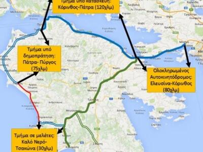 Δυτική Ολυμπία Οδός: Μέχρι το 2018 έτοιμ...