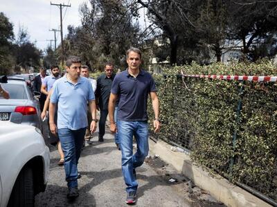 Επίσκεψη Κυριάκου Μητσοτάκη στον Ευαγγελισμό