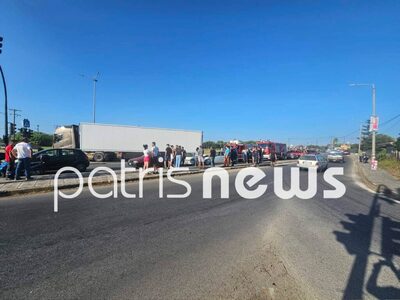 Ηλεία: Καραμπόλα τεσσάρων οχημάτων στη δ...