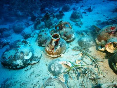 Συνολικά 58 ναυάγια, αρχαία και νεότερα,...