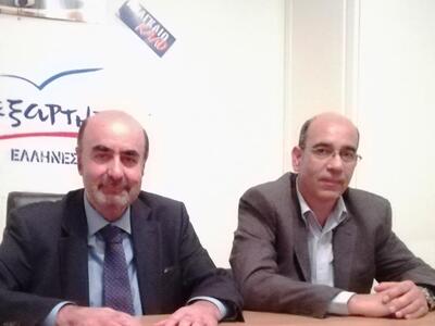 Ο Γραμματέας των ΑΝ.ΕΛ., Θύμιος Δρόσος β...