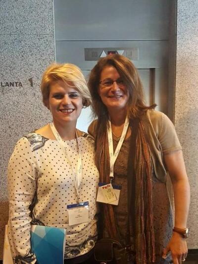 Με τη Γερμανίδα εταίρο κα. Ute Schmit