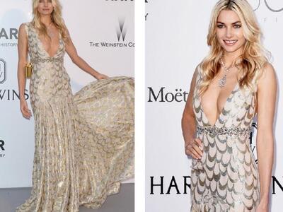 Η Τζέσικα Χαρτ, αρραβωνιστικιά του Stav Νιάρχου