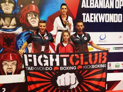 «Χρυσό» το Fight Club Patras στα Τίρανα