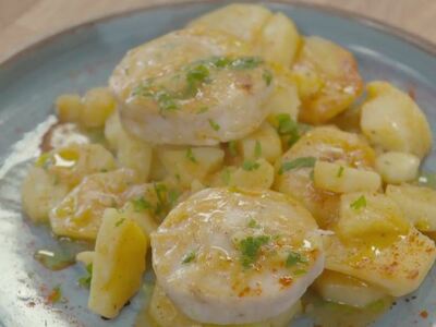 Συνταγή για μπακαλιάρο μπιάνκο  